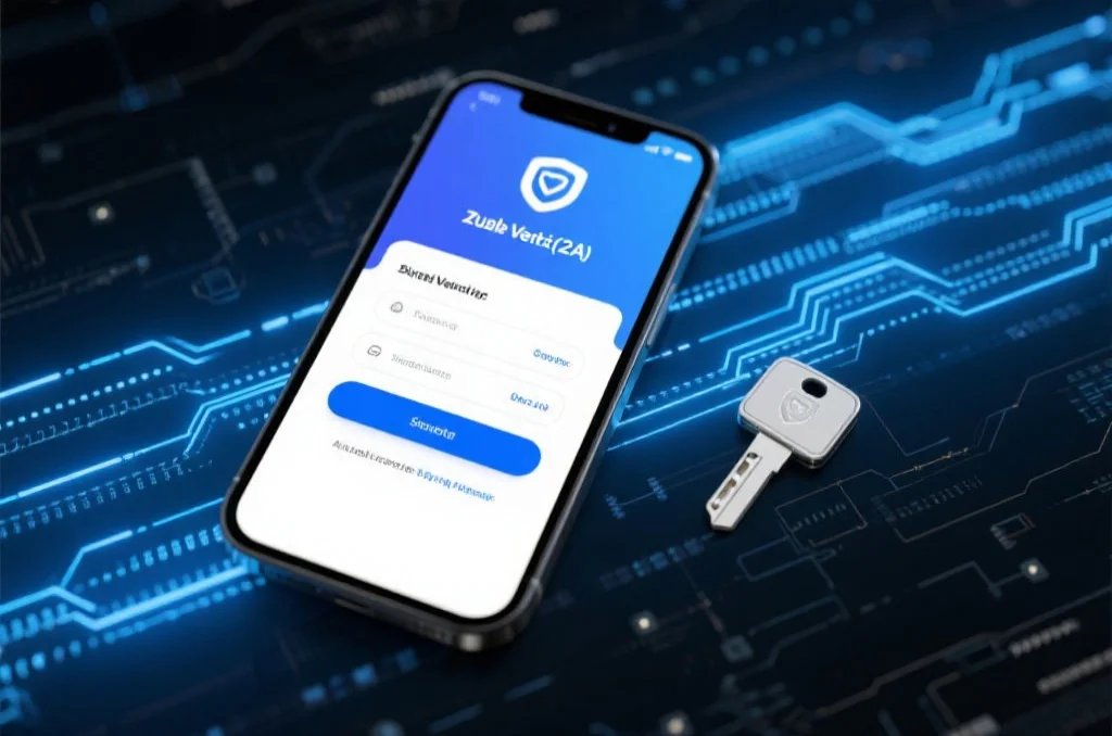 双重验证(2FA)示意图